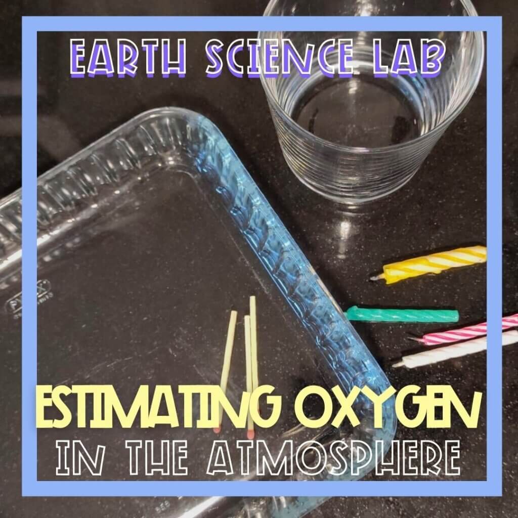 How to calculate percentage of oxygen in air: easy earth science lab