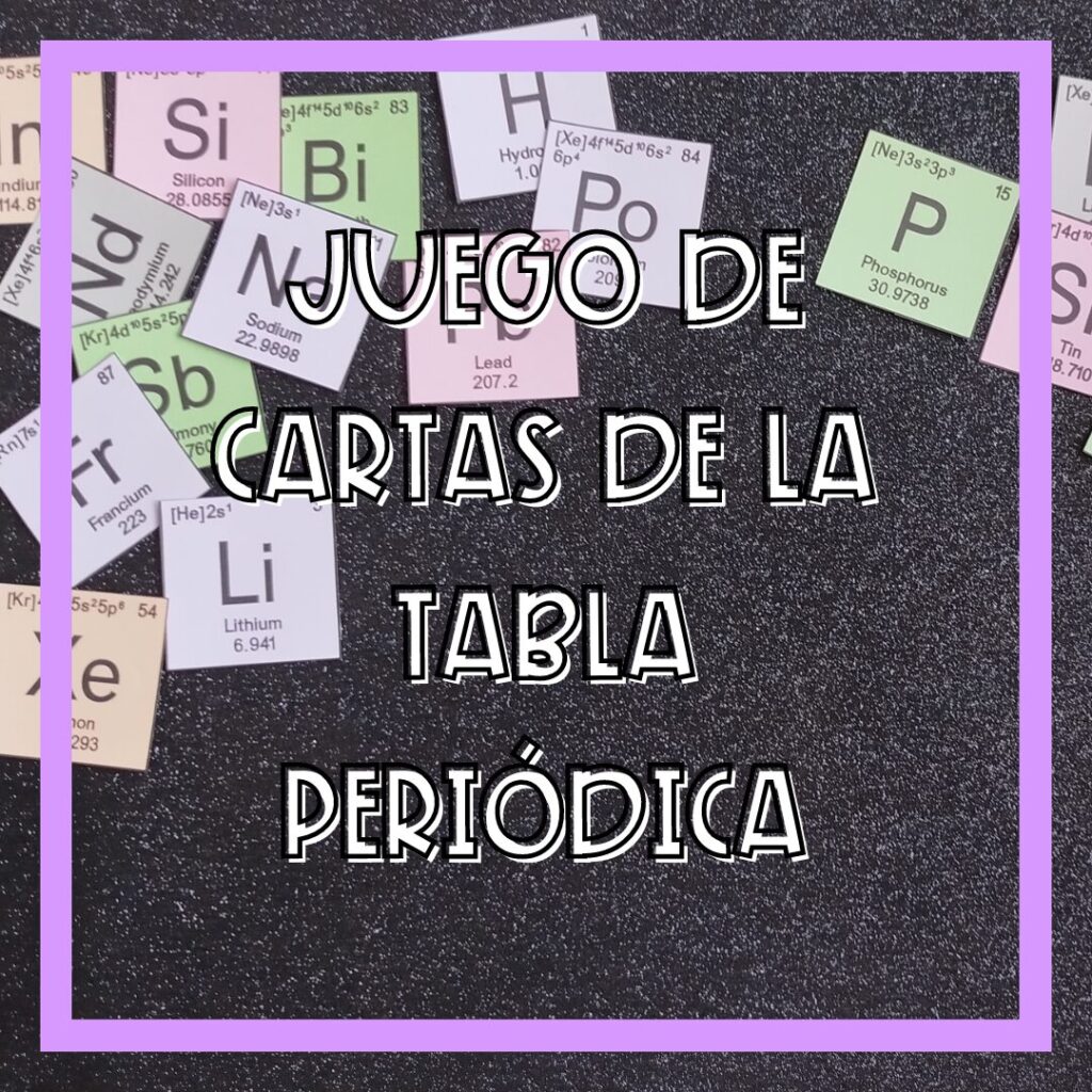 Si quieres un recurso de física y química que puedas usar para cualquier nivel, aquí tienes el juego descargable de la tabla periódica que necesitas. 